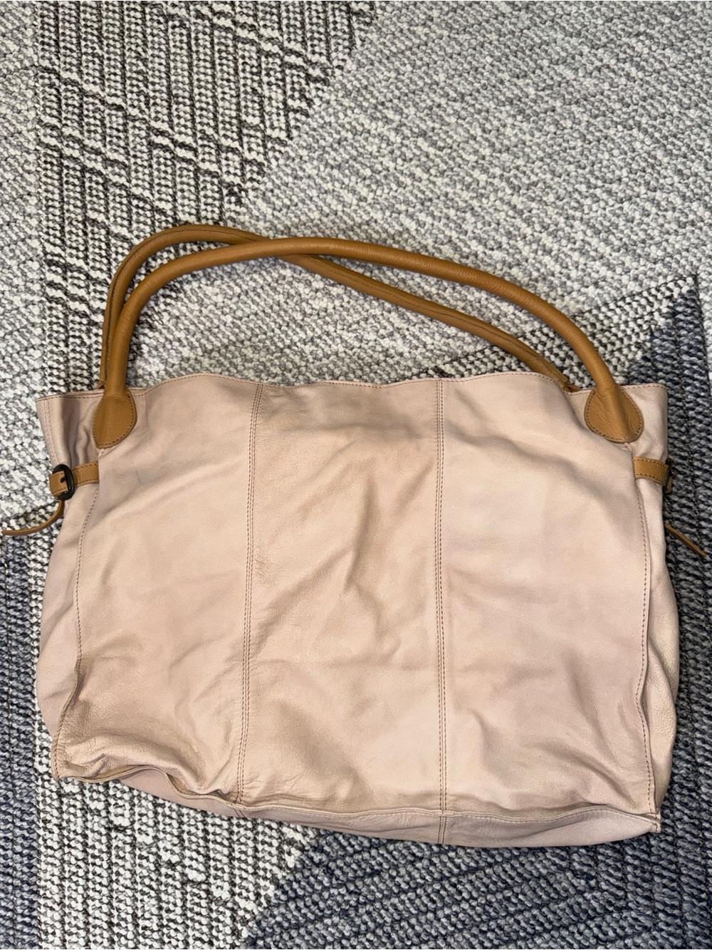 NWOT - We the Free — Reina Leather Hobo Tote in Vachetta - Picture 5 of 11
